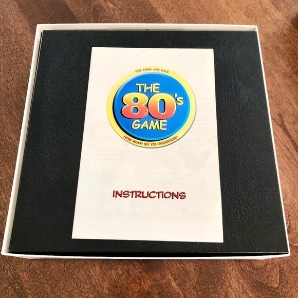 The 80s Game,‎ 80s Trivia Board Game, Vintage, 2001, Nice Condition - Picture 13 of 13